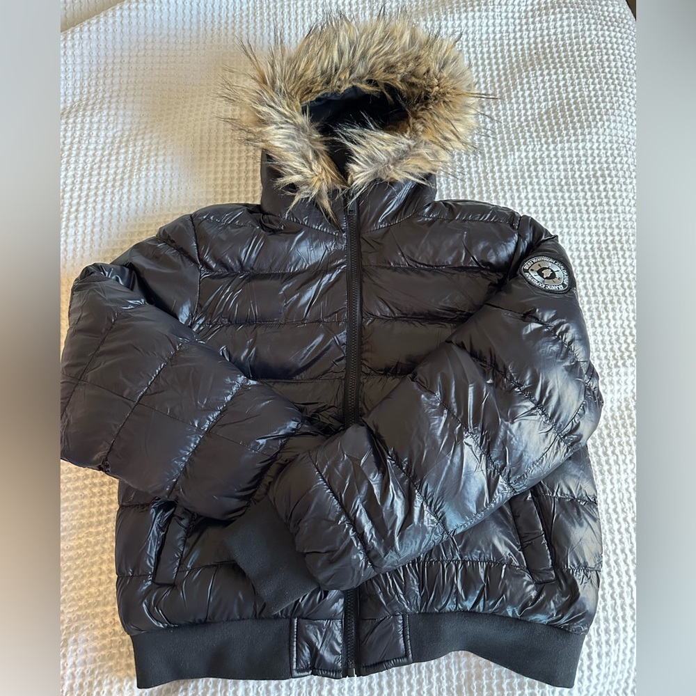 Brave Soul Woven Padded Coat